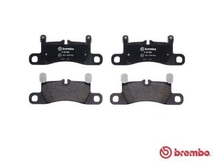 Задние тормозные колодки brembo P65030