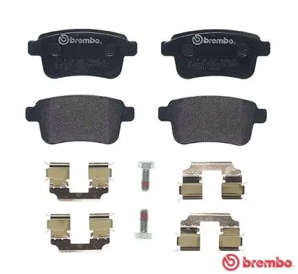 Задние тормозные колодки brembo P68043