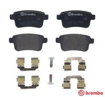 Задние тормозные колодки brembo P68043 Рено Кенго 1