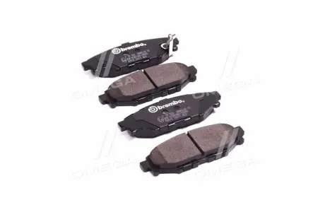 Задние тормозные колодки brembo P78020 Субару Легаси