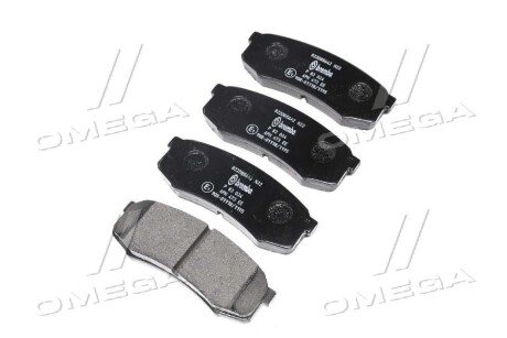 Задние тормозные колодки brembo P83024