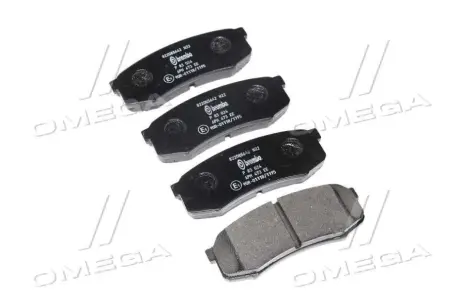 Задние тормозные колодки brembo P83024 Тойота Хайлюкс