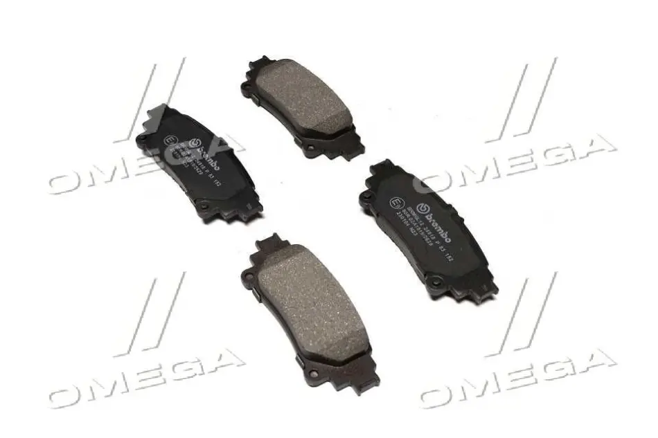 Задние тормозные колодки brembo P83152