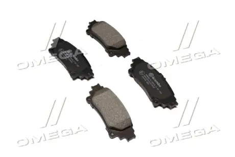 Задние тормозные колодки brembo P83152 Тойота Хайлюкс