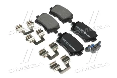 Задние тормозные колодки brembo P85073 Фольксваген Гольф 6