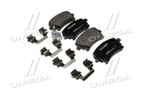 Задние тормозные колодки brembo P85076 на Фольксваген Multivan T6