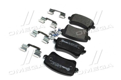 Задние тормозные колодки brembo P85100