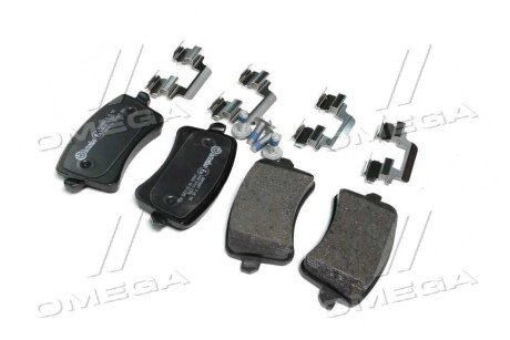 Задние тормозные колодки brembo P85100