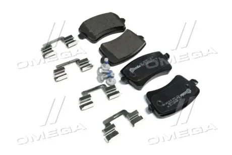 Задние тормозные колодки brembo P85100 Ауди А5