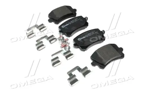 Задние тормозные колодки brembo P85109 Фольксваген Гольф 6
