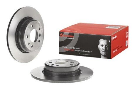 Задній гальмівний (тормозний) диск brembo 08558011