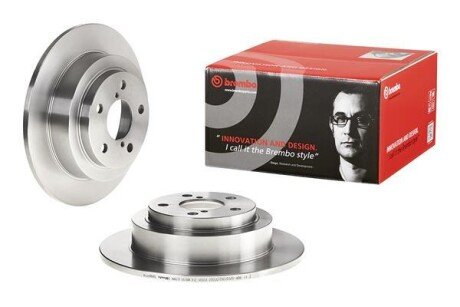 Задний тормозной диск brembo 08689714