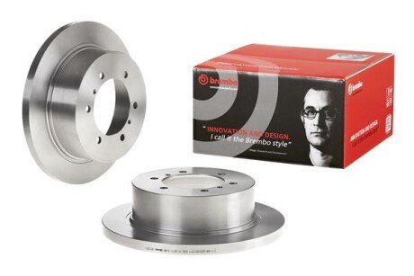 Задний тормозной диск brembo 08710610