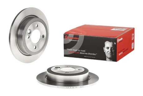 Задний тормозной диск brembo 08.9163.10