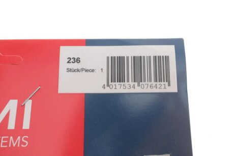 Високовольтні провода для свічок запалювання bremi 236