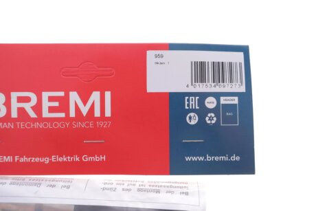 Высоковольтные провода для свечей зажигания bremi 959