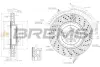 Гальмівний диск пер. MB M-CLASS W166 11-15 bremsi CD8202V