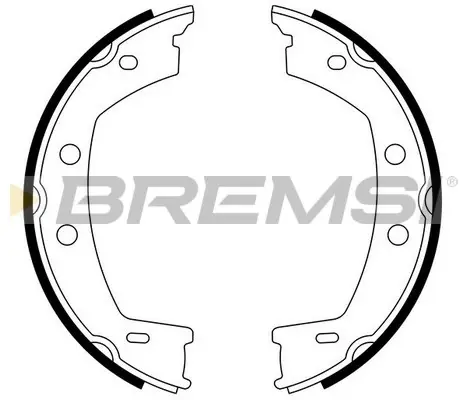 Гальмівні колодки зад. FREELANDER 2.0-3.2 06-14 (LUCAS GIRLING) Bremsi GF0442 (фото 1)
