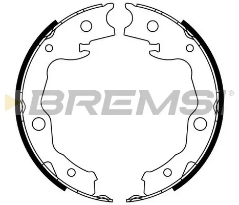 Гальмівні колодки зад. Leaf/Tiida/Pulsar/Sentra/Juke/Cube/Qashqai/X-Trail/RAV 4/Koleos 07- bremsi GF0976