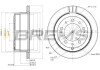 Гальмівний диск зад. Land Cruiser 100 4.7 i/4.2 TD (329x18) bremsi CD7597V