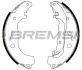 Колодки ручного (стоячого) тормоза bremsi GF0245