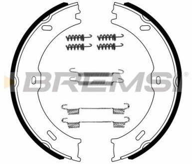 Колодки ручного (стоячого) тормоза bremsi GF0315-1 на Фольксваген Крафтер