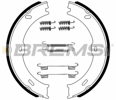 Колодки ручного (стоячого) тормоза bremsi GF03151 Фольксваген Крафтер