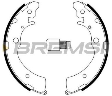 Колодки ручного (стоячого) гальма bremsi GF0706