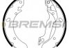 Задні тормозні (гальмівні) колодки bremsi GF0733