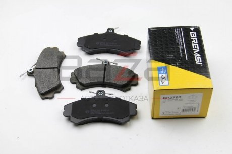 Передні тормозні (гальмівні) колодки bremsi BP2702