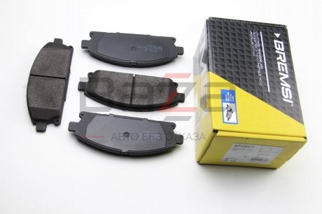 Колодки ручного (стоячого) тормоза bremsi BP2857