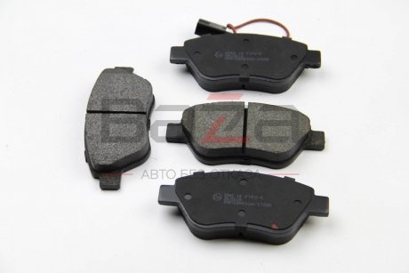 Передні тормозні (гальмівні) колодки bremsi BP2942