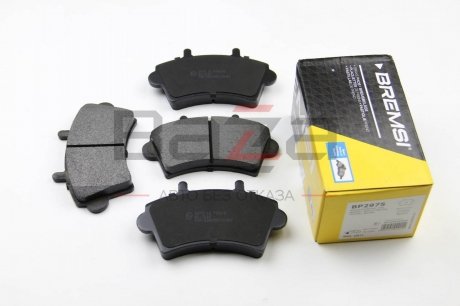 Передні тормозні (гальмівні) колодки bremsi BP2975