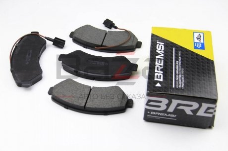 Передние тормозные колодки bremsi BP3323
