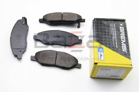 Передні тормозні (гальмівні) колодки bremsi BP3335