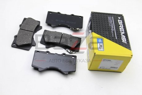 Передние тормозные колодки bremsi BP3381