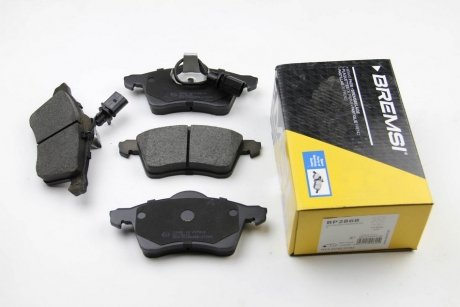 Передние тормозные колодки bremsi BP2868