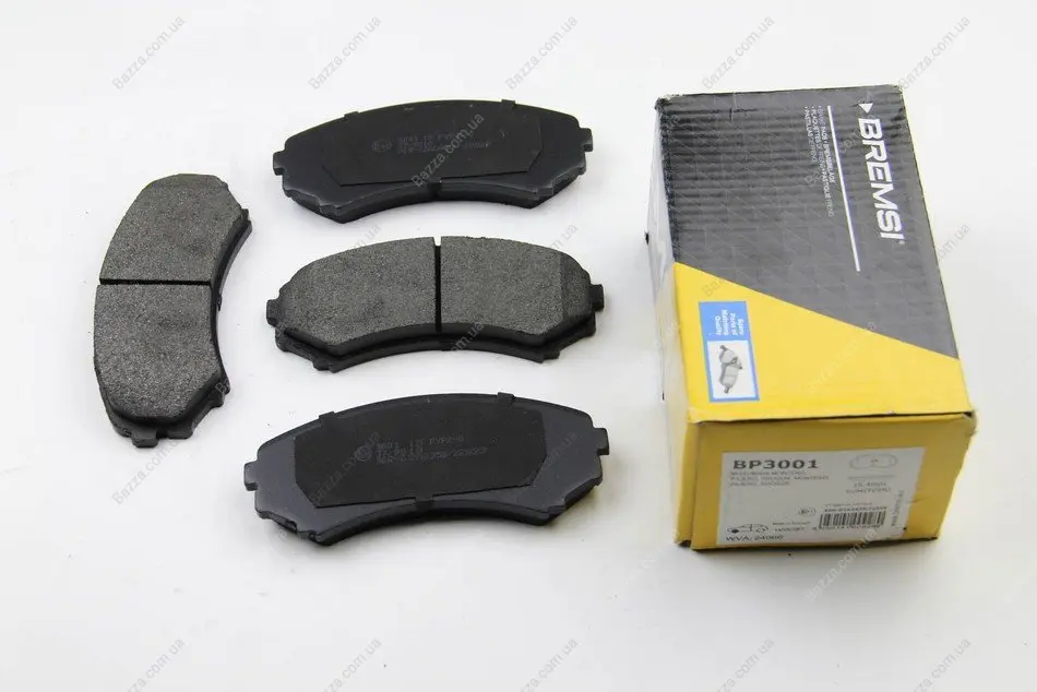 Передние тормозные колодки bremsi BP3001