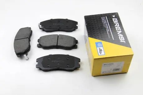 Передні тормозні (гальмівні) колодки bremsi BP3303 Chevrolet Captiva c140