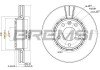 Передний тормозной диск bremsi CD7204V