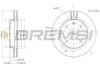 Передній гальмівний (тормозний) диск bremsi CD7257V