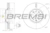 Передний тормозной диск bremsi CD7615V