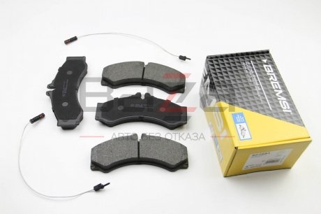 Тормозні (гальмівні) колодки bremsi BP2681