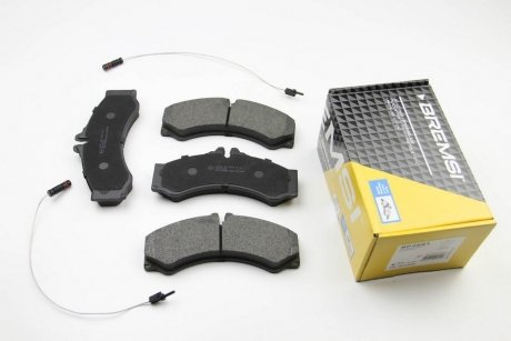 Тормозні (гальмівні) колодки bremsi BP2681