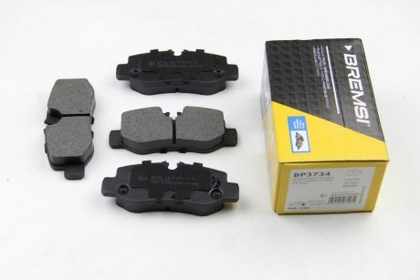 Задні тормозні (гальмівні) колодки bremsi BP3734