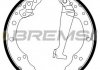 Задні тормозні (гальмівні) колодки bremsi GF0556