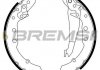 Задні тормозні (гальмівні) колодки bremsi GF0021