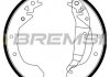 Задні тормозні (гальмівні) колодки bremsi GF0351