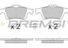 Задні тормозні (гальмівні) колодки bremsi BP3217