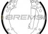Задні тормозні (гальмівні) колодки bremsi GF0016
